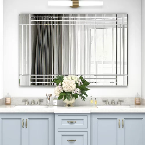 Rectangle Design Wall Mirror