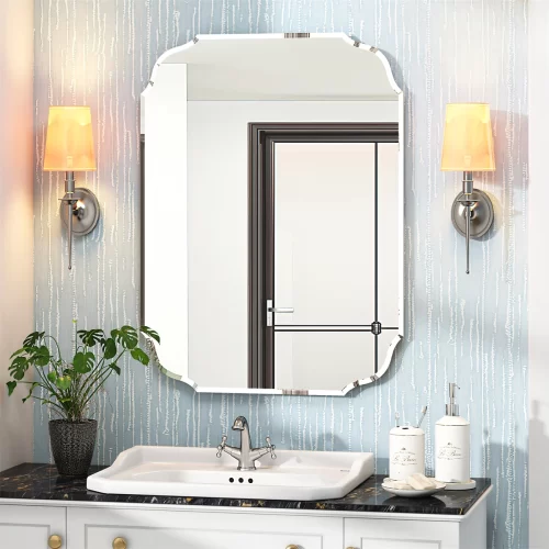 Frameless Bathroom Mirror