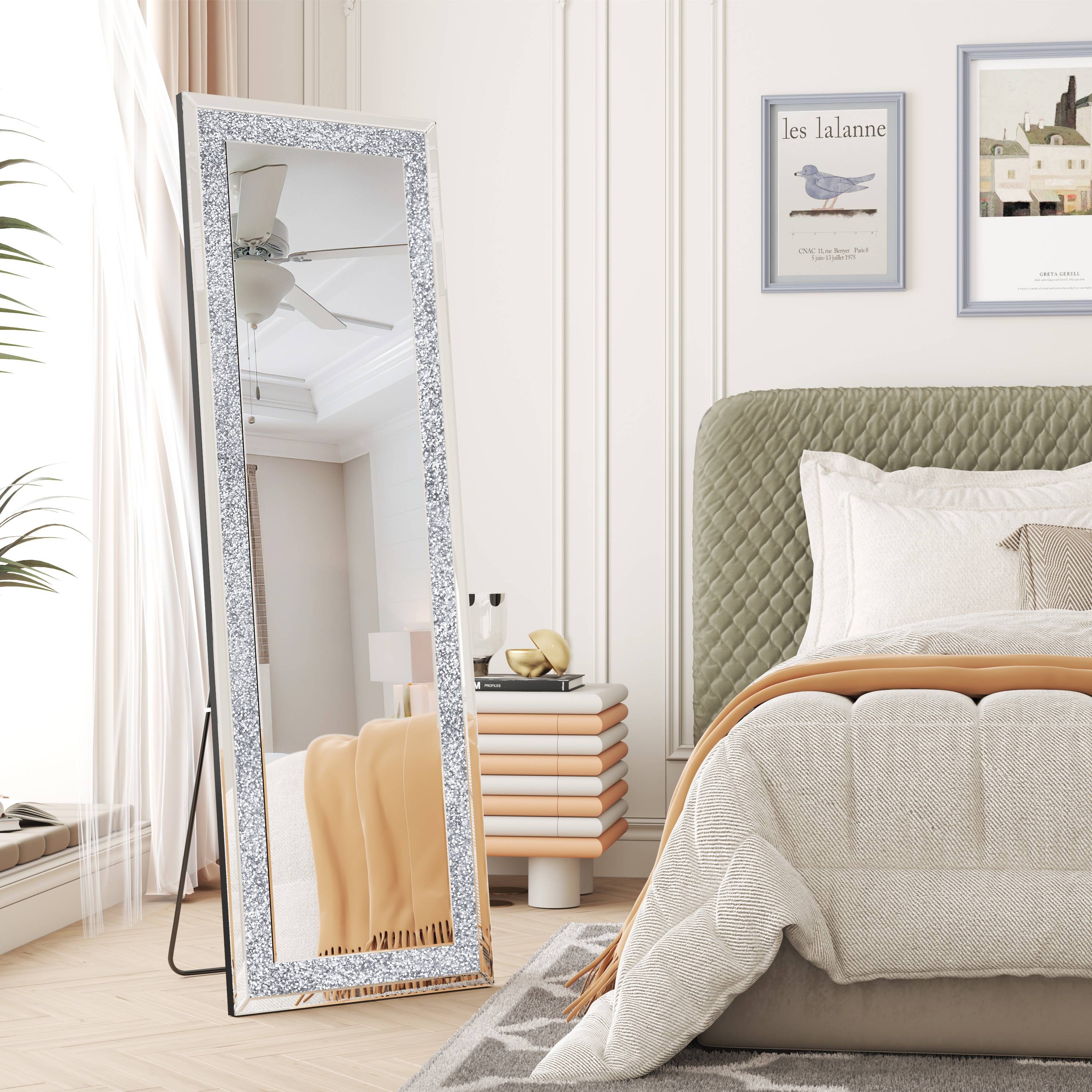 Crystal Full Length Mirror