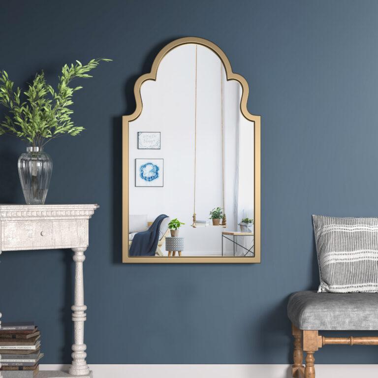 Gold Accent Vanity Mirror