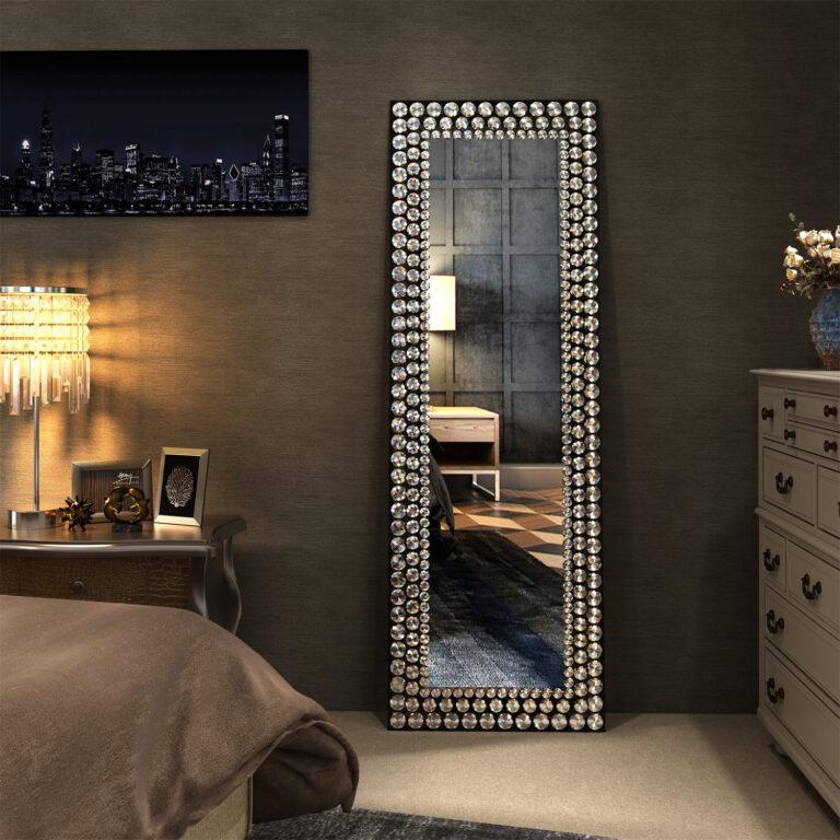 Jeweled Full Length Mirror