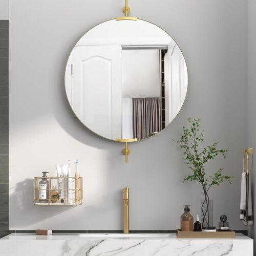 Pivot Round Wall Mirror