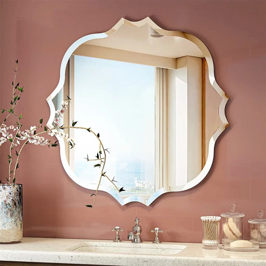 Frameless Bathroom Wall Mirror